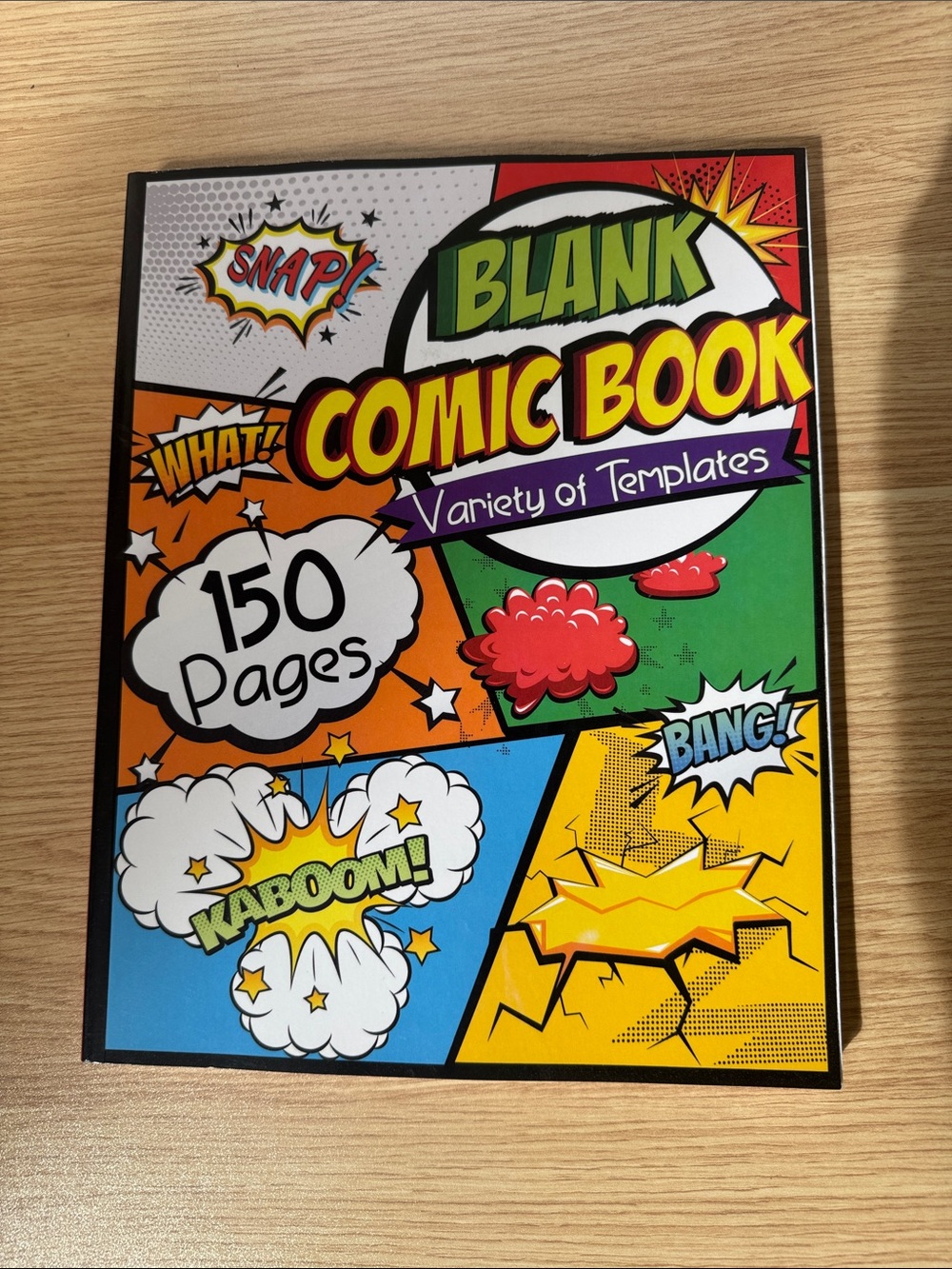 Blank Comic Book Variety of Templates - Multicolor